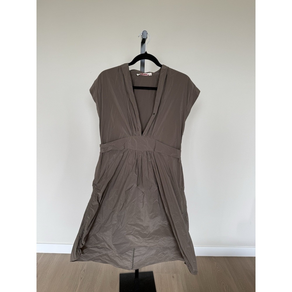 john patrick organic Dress Brown/olivie‎ Size L  Cotton